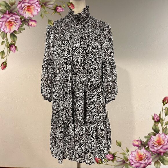 Just...Taylor turtle neck Long Sleeve loose fit Dress size small - Picture 1 of 15